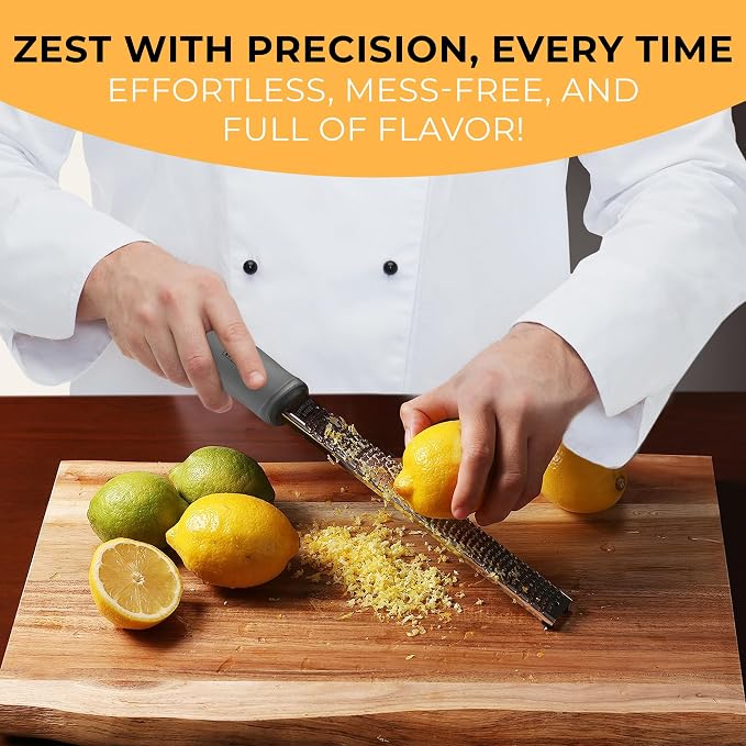 Orblue Lemon Zester & Cheese Grater - Image 3