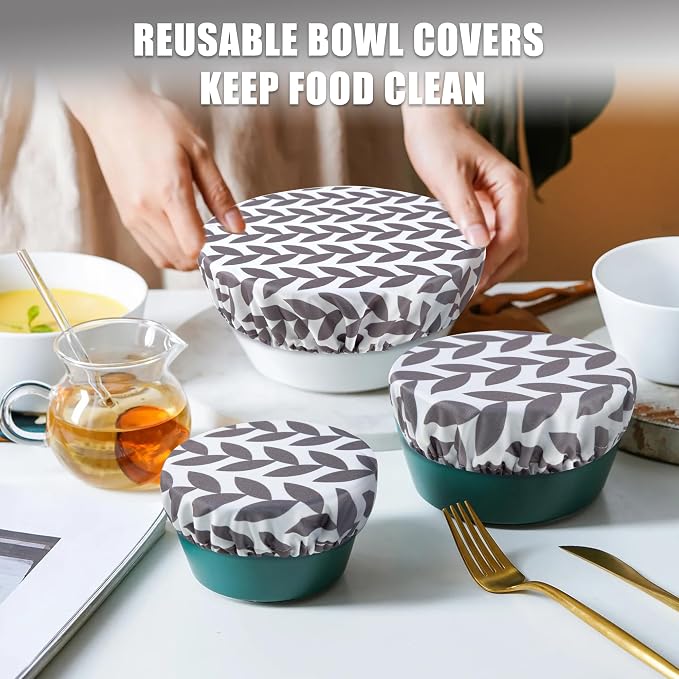 wegreeco Elastic Reusable Bowl Covers - Image 6