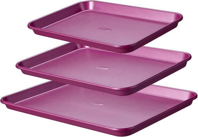 CAROTE 3-Piece Baking Pan Set by CAROTE