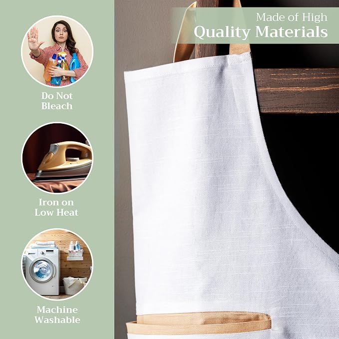 Maison d' Hermine 100% Cotton Apron - Image 3