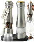 Electric Salt and Pepper Grinder Set by STYLEDSETTINGS