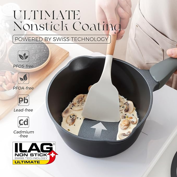 PRICUSIS Nonstick Saucepan - Image 2
