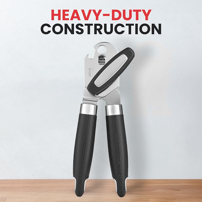 Zulay Kitchen Can Opener with Large Bottle Opener - Image 2