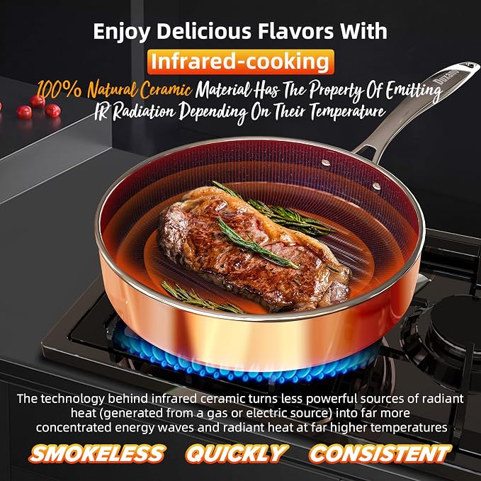 Deluxe DUXANO 14PC Healthy Pots and Pan - Image 7