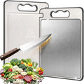 Titanium Cutting Board, Double Sided Chopping Board by IGOYE