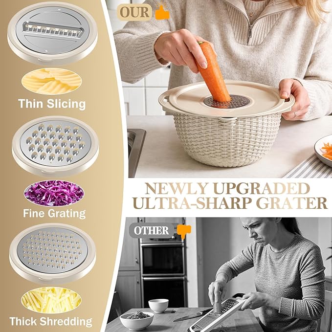 4-1 Colander with Bowl Set - Image 5