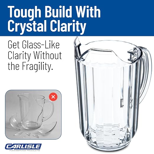 Carlisle FoodService Products 553807 Plastic Pitcher, 48 Ounces - Image 7