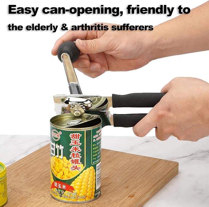 Manual Can Opener Heavy Duty Smooth Edge - Image 5