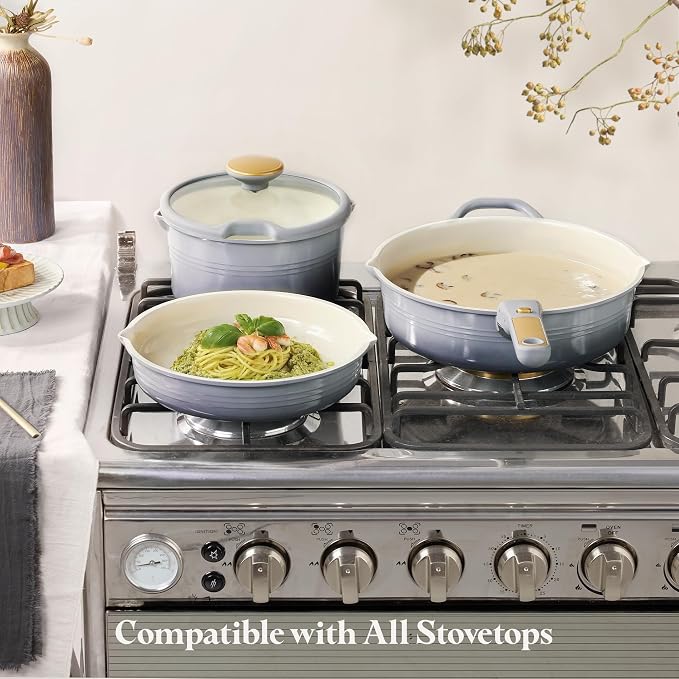 CAROTE 17Pcs Titanium Cookware Set, Pots and Pans Set Non Stick, Kitchen - Image 6