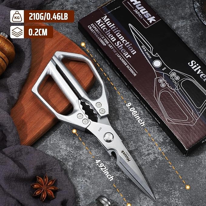 HUUSK Kitchen Scissors All Purpose - Image 7