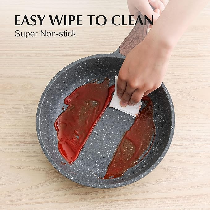 SENSARTE Nonstick Cookware Set 13-Piece, Non Stick Pots and Pans Set - Image 5