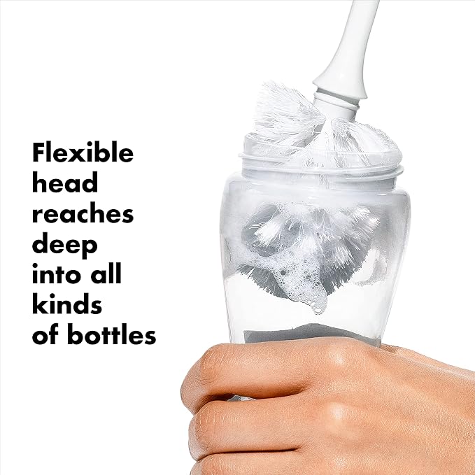 OXO Tot Bottle Brush with Nipple Cleaner - Image 4