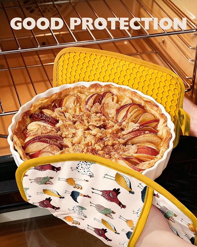 Slohif Silcone Chicken Pot Holders - Image 4