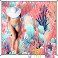HIHOHO Beach Blanket Waterproof Sandproof Extra Large Beach Mat 79" X by HIHOHO