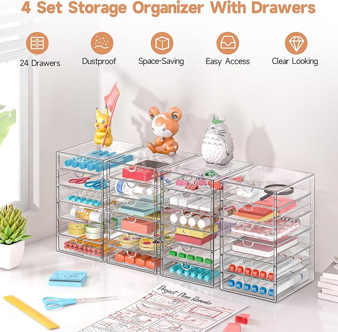 Makeup Drawer Storage Organizer - Image 6