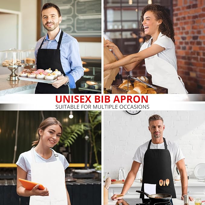 Utopia Kitchen 2 Pack Bib Apron, Adjustable - Image 5