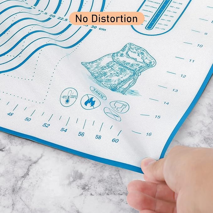 Silicone Baking Mat with Measurements, Pastry/Fondant/Dough Rolling - Image 6