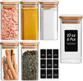 ComSaf 6Pcs 10 oz Large Spice Jars by ComSaf