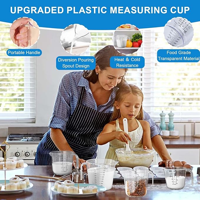 Measuring Cups and Spoons Set 35 Pcs, 11 Stainless Steel Nesting Measuring - Image 5