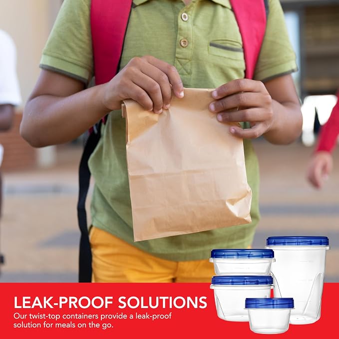 Stock Your Home 8oz Plastic Containers - Image 7
