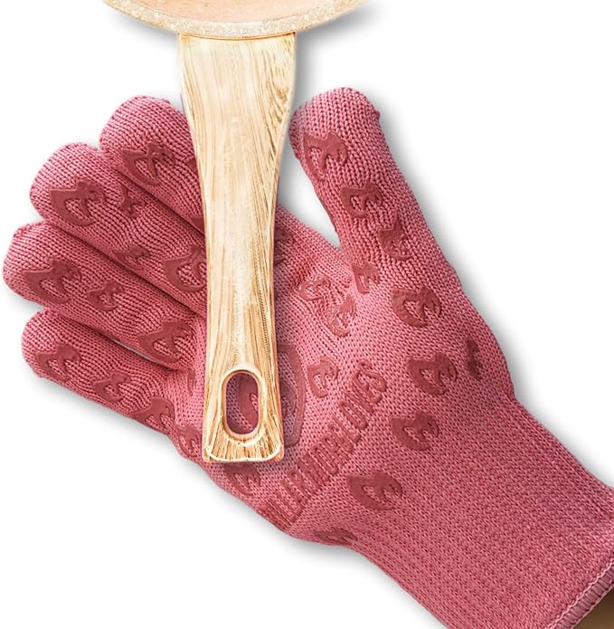 Grill Armor Oven Gloves with Fingers – 932°F Heat, Fire & Cut Resistant Mitts - Image 2