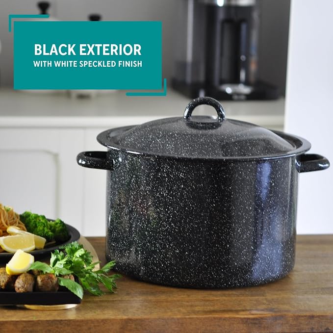 MIRRO 7.75qt Enamel Stock Pot - Image 4