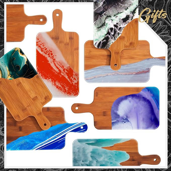 Nuenen 10 Pcs Wood Cutting Board - Image 6