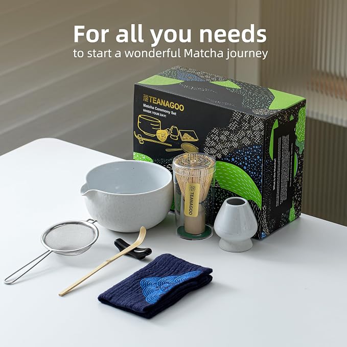 TEANAGOO Matcha Whisk Set, Matcha Kit - Image 6