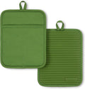KitchenAid Ribbed Soft Silicone Pot Holder 2-Pack Set by KitchenAid