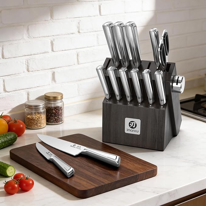 imarku Japanese High Carbon Stainless Steel Knife Set - Image 2