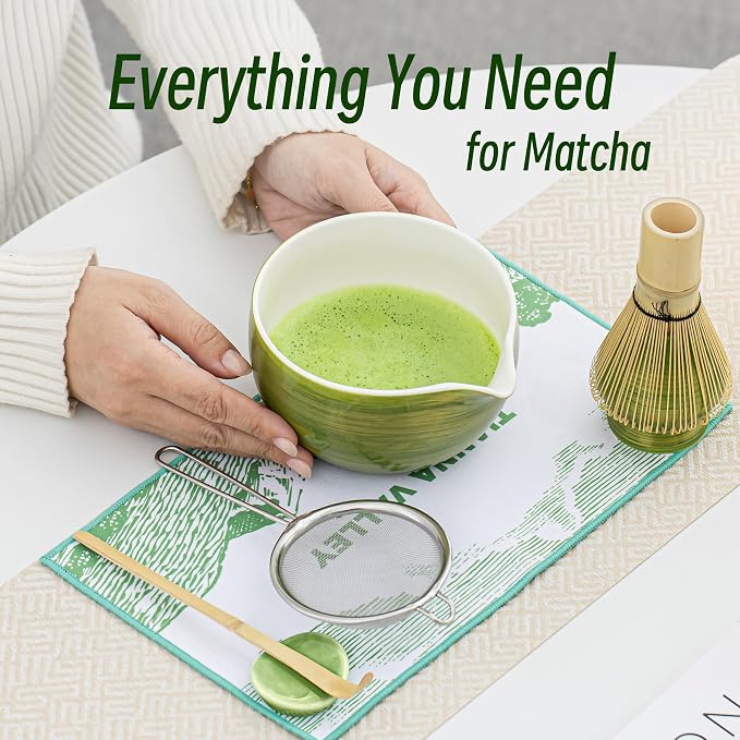 Matcha Whisk Set, Whisk Holder, Unique Gift Set, Tradition Matcha Tea Set - Image 2