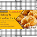 2PCS Cooling Racks for Cooking and Baking by QukakaHomeCare