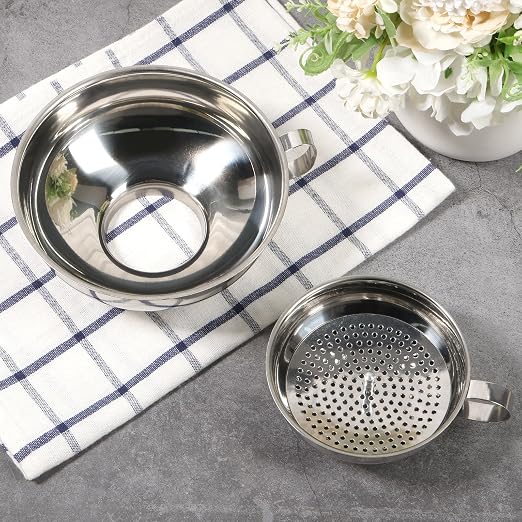 6 Piece Stainless Steel Canning Funnel Set - Image 8