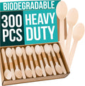 Disposable Wooden Spoons For Eating by EarthClusive