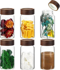 8oz Airtight Glass Jars Small Spice Storage Canister by Patoper