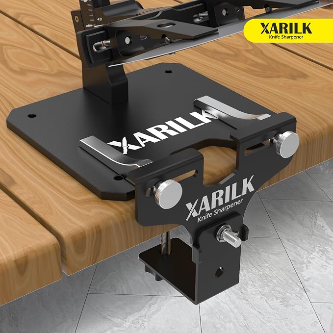Upgraded Aluminum Knife Sharpener Securing Clip, Adjustable Width 2-5.1" - Image 4