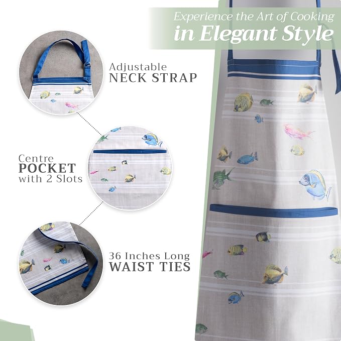 Maison d' Hermine 100% Cotton Apron - Image 6