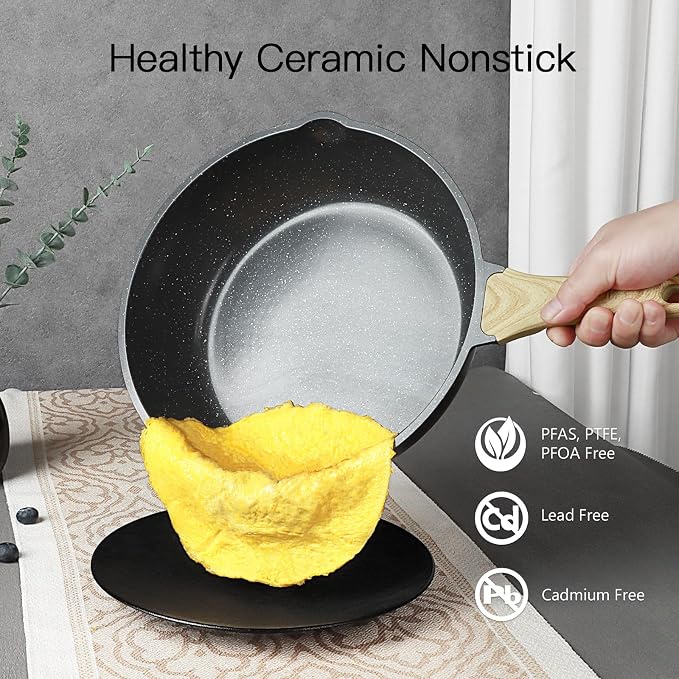 GiPP Ceramic Pots and Pans Set Non Stick - Image 3