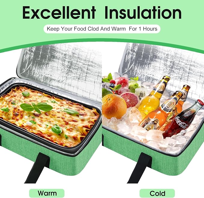 Insulated Casserole Carrier, Portable Casserole Carrier - Image 4