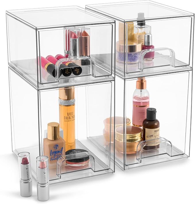 Sorbus Acrylic Storage Containers - Image 7