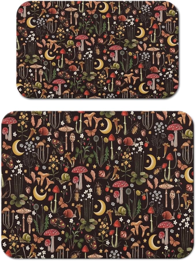 Dish Drying Mat for Kitchen Counter 2 Pack by Unknown