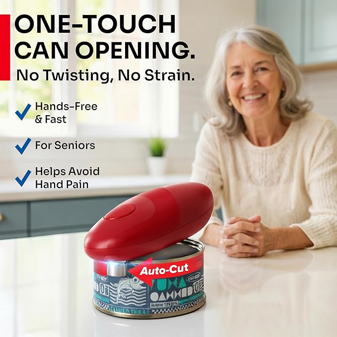 MUELLER HOME SmoothEdge Auto Can Opener Electric – Battery‑Operated - Image 2