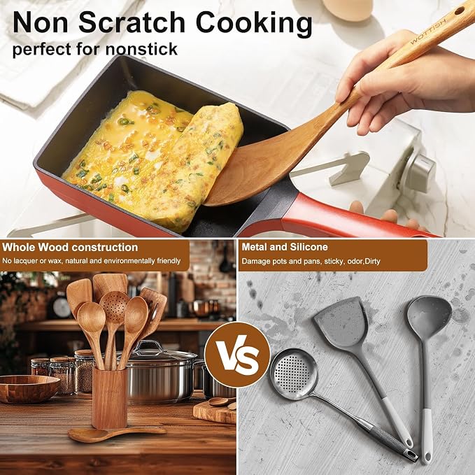Wooden Spoons for Cooking - Image 5