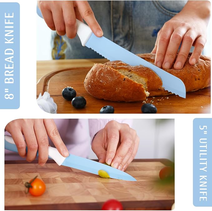 hecef 15 Pieces Kitchen Knife Set - Image 6