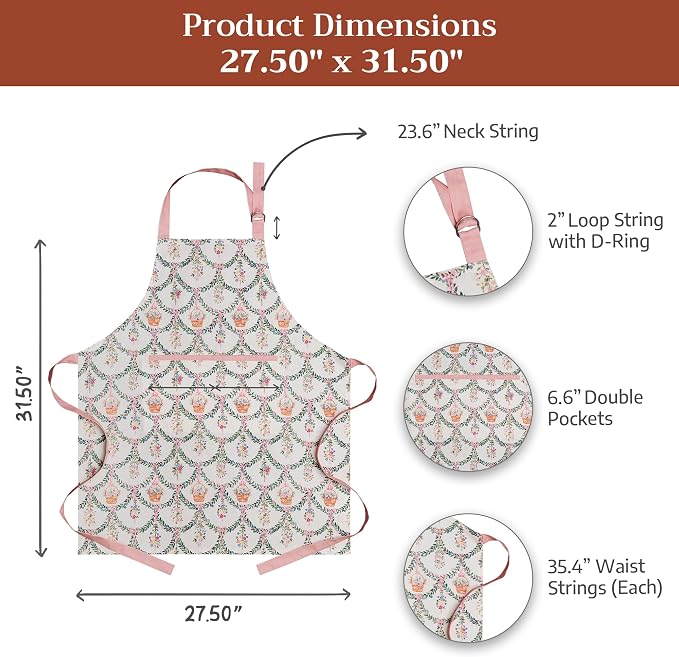 Maison d' Hermine 100% Cotton Apron - Image 7
