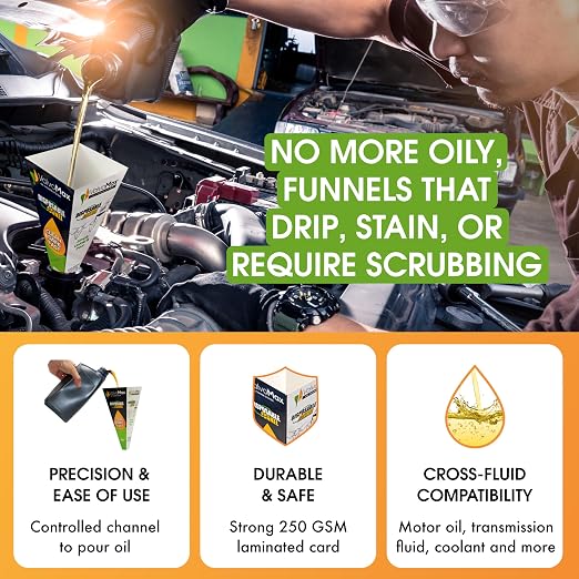 ValvoMax Disposable Funnels, Automotive Fluids, and Household Liquids - Image 4