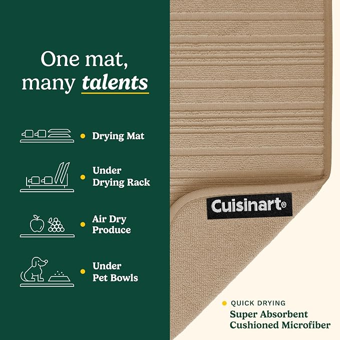 Cuisinart Dish Drying Mats for Kitchen Counter - Image 3