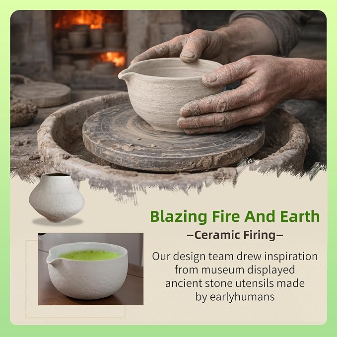 TEANAGOO Matcha Whisk Set, Matcha Kit - Image 2