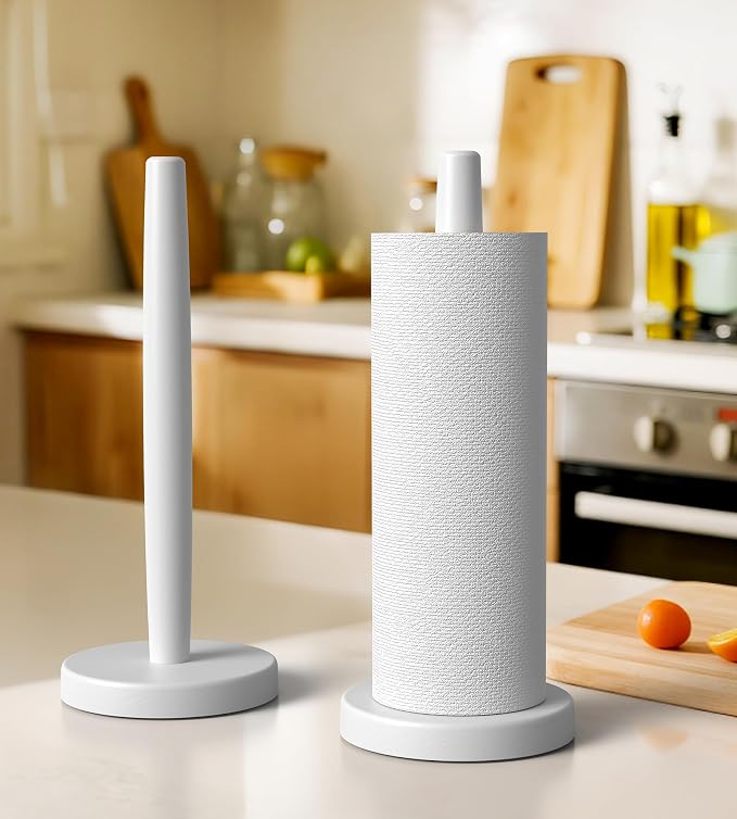 KitchLife Wooden Paper Towel Holder Countertop - Image 5