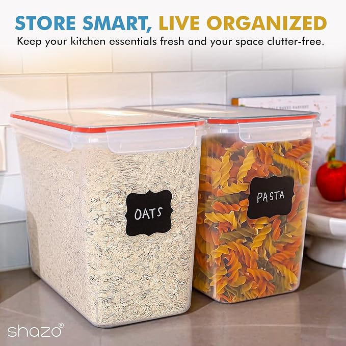 Shazo 2 PC Flour Sugar Storage Containers - Image 7